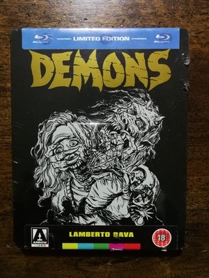 Arrow Video Lamberto Bava Demons & Demons 2 aka Demonen 1 &2 Blu-ray Steelbook LE