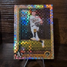 2025 Topps Chrome - Jacob Wilson #96 X-Fractor (RC) Rookie A's Athletics ✖️