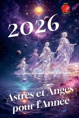 2026 Astres et Anges pour l'Anne by Angeline Rubi (French) Paperback Book