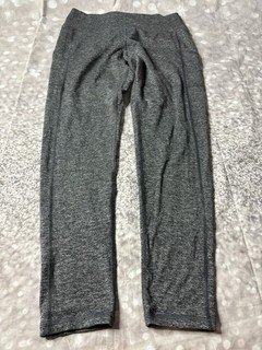 Aerie Gray Black Chill Play Move Leggings Women’s Size XL Pockets