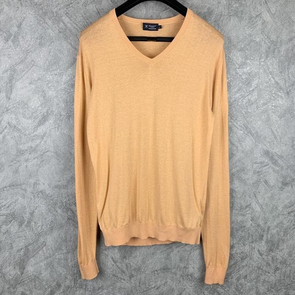 Men Hackett Pullover Orange Cashmere 40 /L / 48