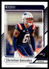 2024 Donruss Christian Gonzalez New England Patriots #77