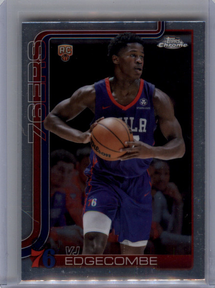 VJ Edgecombe #253 2025 Topps Chrome