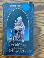 ROMAN FONTANINI Accessory Figurine SAINT FRANCIS  (T) NIB