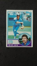 1983 Topps  Baseball card  # 130 Dave Stieb   ( VG to EX )