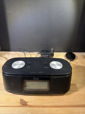 iLuv Wake and Shake Bluetooth Alarm Clock -TSMiCRO Includes Power Pillow Shaker