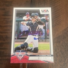Charlie Saum 2019 Panini USA Stars & Stripes #63 AUTO SIGNED IP