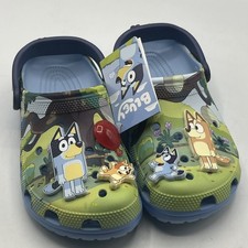 Bluey Classic Crocs Clogs US Women's Size 8 Style No 210557-90H New with Tags