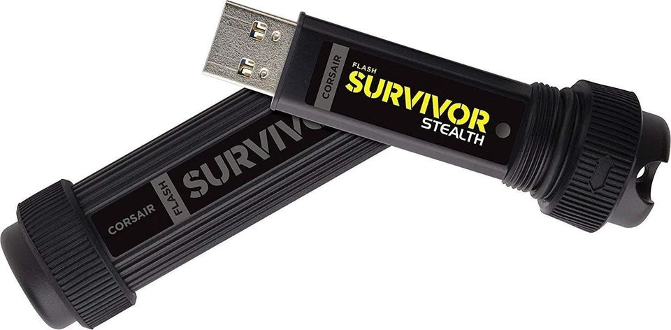Flash Survivor Stealth 128GB USB 3.0 Flash Drive, Black - Image 4 of 4
