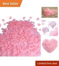 Romantic 1500PCS Pink Silk Rose Petals for Weddings, Engagements  Events