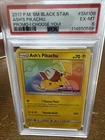 Pokémon Movie Ash's Pikachu SM108 SM Black Star Promo 2017 PSA 6 Case Great Cons