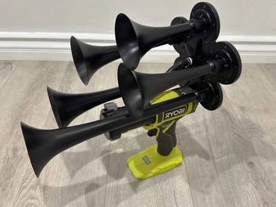 Ryobi Train Air Horn 5 Trumpets Super Loud - Image 1 of 4