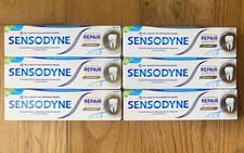 Image of SENSODYNE DEEP REPAIR Whitening Toothpaste 75ml x6 Exp 10/2027 RRP £36.94