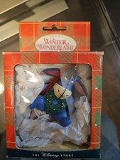 Vintage Disney Pooh's Winter Wonderland Eeyore Christmas Ornament 1996