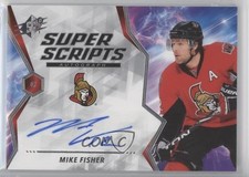 2020-21 SPx Superscripts Mike Fisher #S-MF Auto 0fb9