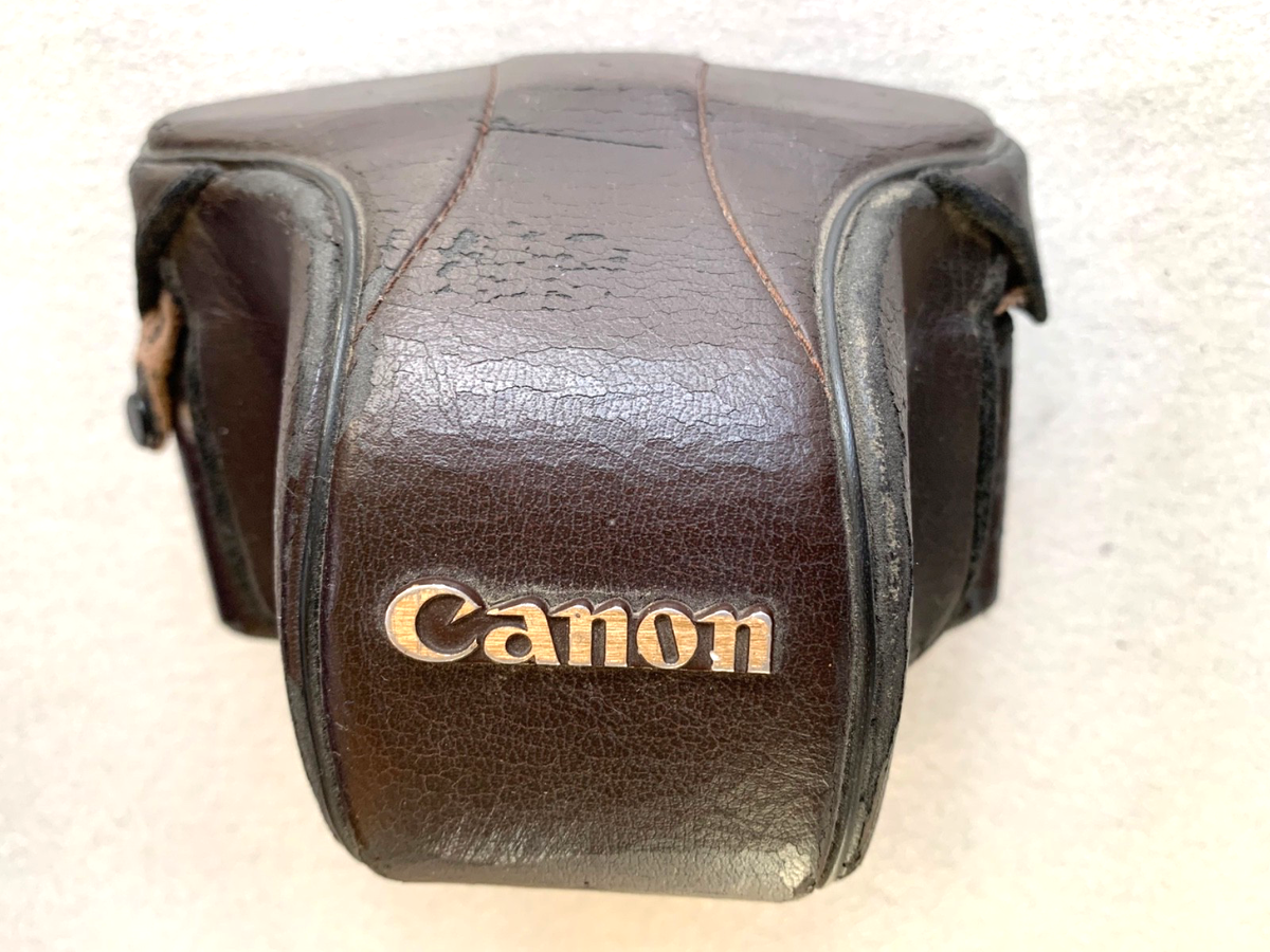 Canon AE-1 P/S Program Leather Vintage Camera Case | Brown | For