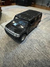 Black 2004 Hummer H2 1/67 Diecast Metal/Plastic