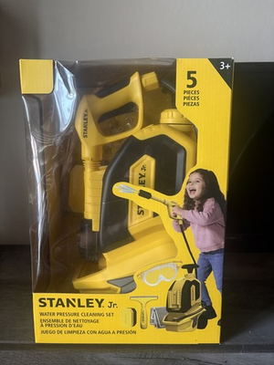 #ad #ad Stanley Jr. Water Pressure Cleaning Set 5 Piece BRAND New in Box Fun for ages 3 $29.99