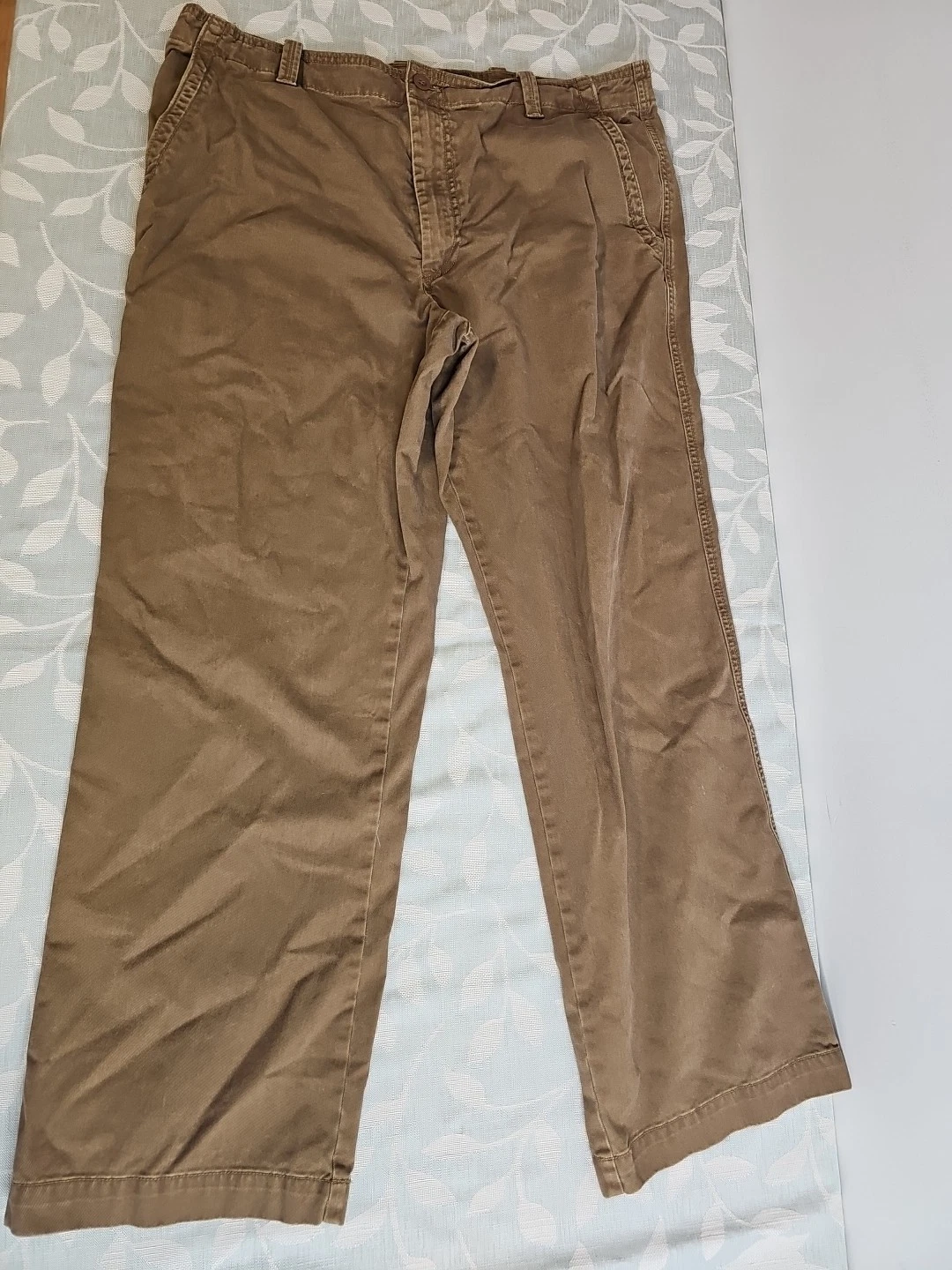 Pantalone Timberland uomo 38x32 marrone vestibilità dritta 100% cotone casual outdoor