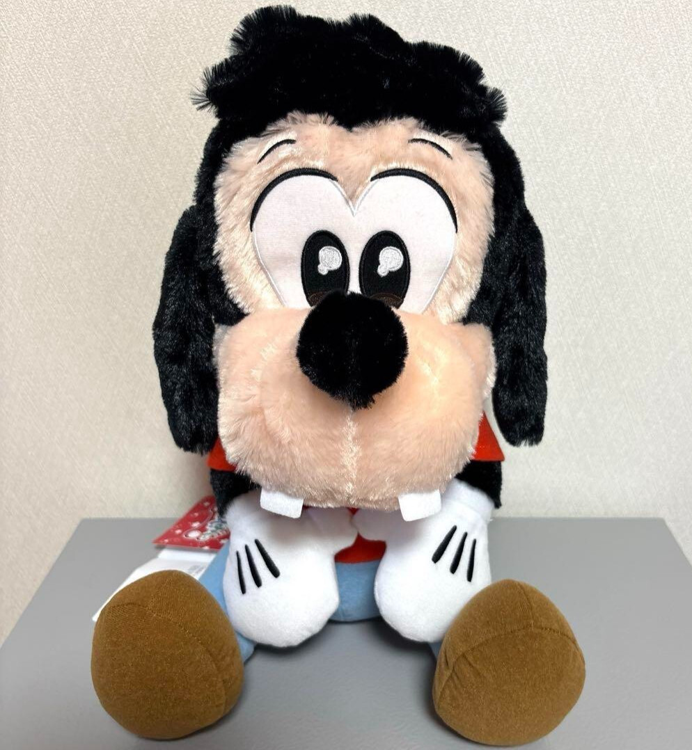 NEW with Tag Goofy Max Plush doll Toy Watery eyes  Disney From Japan Kawaii 35cm