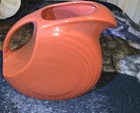 Homer Laughlin Fiesta Disc Pitcher Persimmon Orange Fiestaware