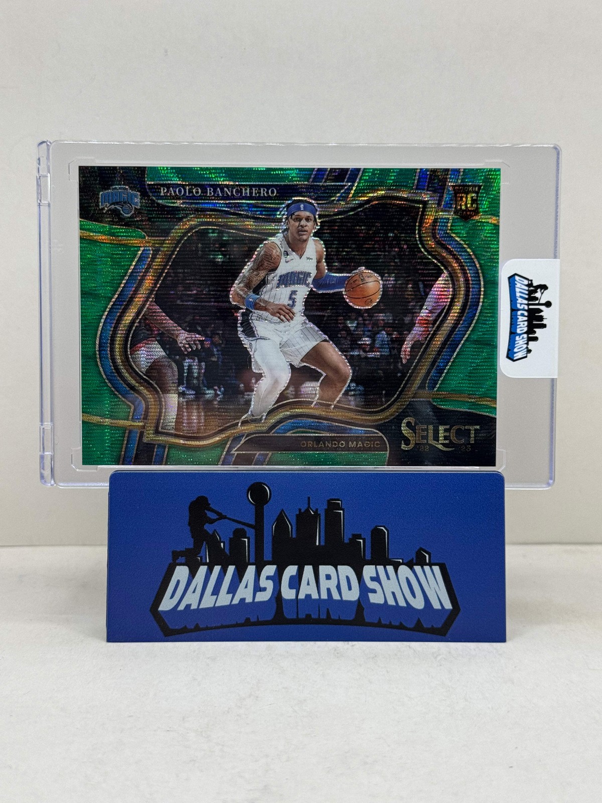 2022-23 Panini Select #295 Paolo Banchero Courtside Green Wave Rookie /50