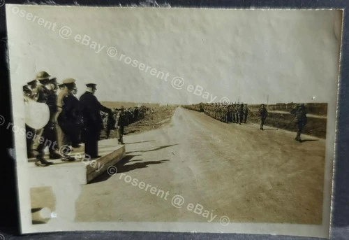 WW2 Iceland - Winston Churchill on a Saluting podium - photo 9 by 6cm