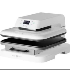HTVRONT Auto Heat Press Machine - 15×15″ – 1500W Sublimation/Vinyl - Open Box