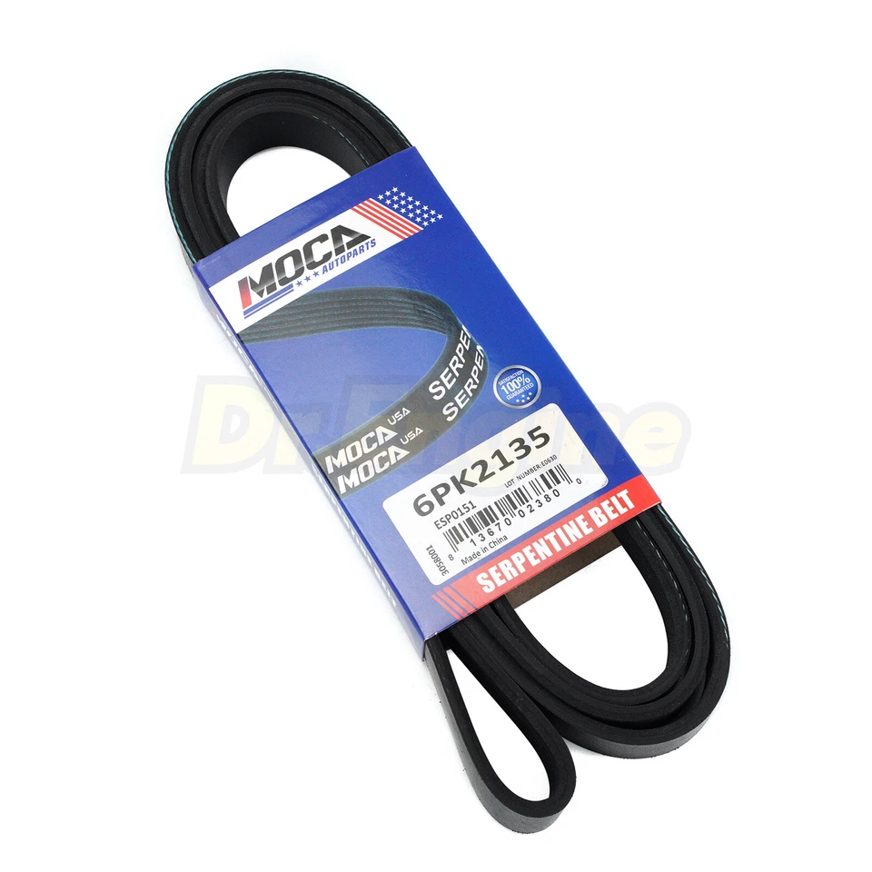 Serpentine Belt Drive Component Kit fit Acura Honda Accord Ridgeline Odyssey  - Image 3 of 4