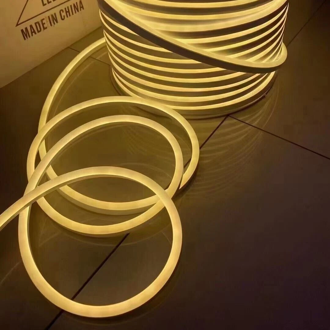 110V 150ft LED Neon Rope Light Strip Waterproof Commercial Sign Decor Outdoor US