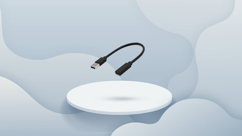 Q20 USB C Prise Sur 3.0 Fiche Câble Adaptateur 20cm pour PC Ordinateur Portable - Vidéo 1 sur 1
