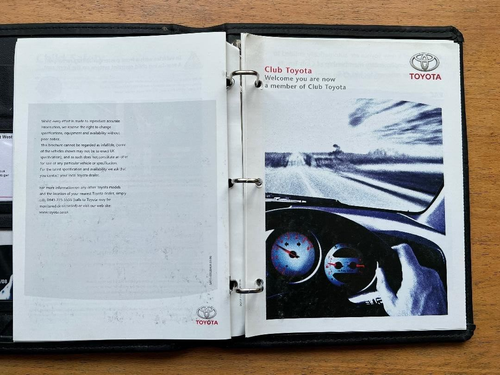 05-11 TOYOTA RAV4 OWNERS MANUAL HANDBOOK PACK & PASSPORT FOLDER Print 2005 - Picture 14 of 17