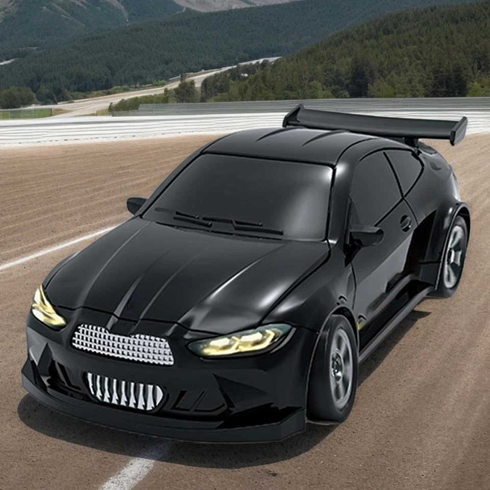 1/64 2.4G RC Drift Car Race Car Remote Control Drift Car 4WD Mini Toy W/Lights - Image 3 of 4