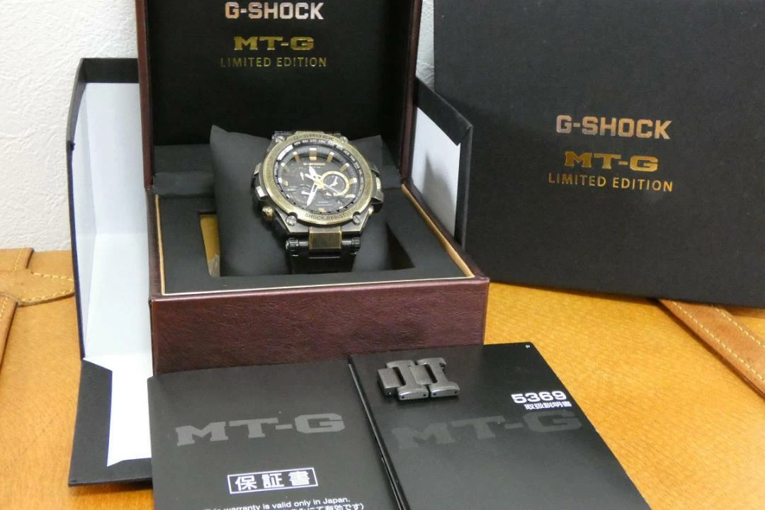 Casio G Shock MTG S1000BS 1AJR Basel Stainless Steel 20BAR Analog Men s Watch