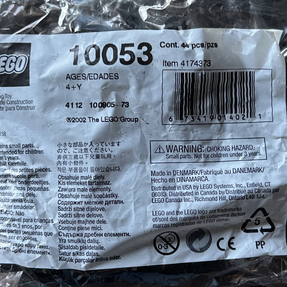 LEGO BULK UNOPENED Roof Tiles Sloped 3497 B004 3495 + 2 10053 =260 pcs in 5 Sets - Image 2 of 4