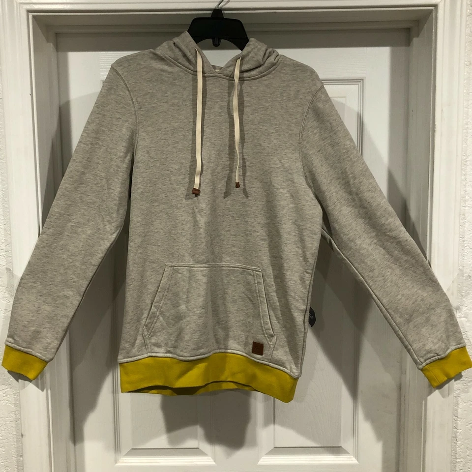 ALTAMONT MEN'S SWEATER HOODED GRAY COLOR LONG SLEEVE SIZE SMALL, FREE SHIPPING - Image 2 of 4
