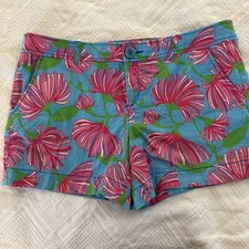Lilly Pulitzer Shorts Tradewind Kissue Size 14