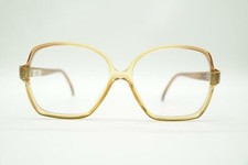 Vintage Terri Brogan 8791 10 Brown Oval Glasses Frame Eyeglasses NOS