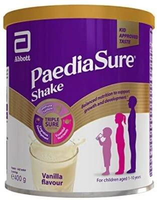 ‎PAEDIASURE SHAKE PaediaSure Shake Balanced Nutritional Supplement Drink | Multivitamin for Kids