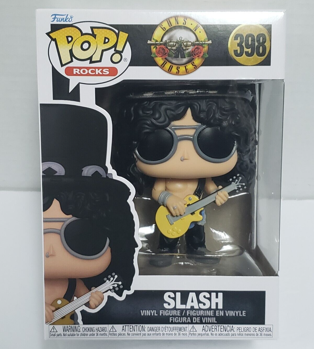 SLASH Guns N' Roses Funko POP! Rocks #398 Collectible Vinyl Figure