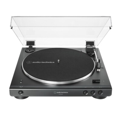 Audio Technica AT-LP60XBT Plattenspieler Schwarz - Bluetooth, Vollautomatisch