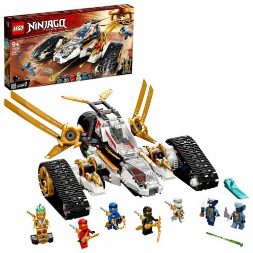 kai M white、led paint LEGO Ninjago Kai ZX Silver Spinner Bright