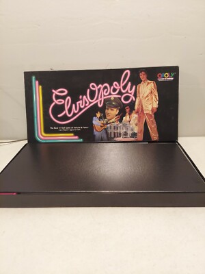 ️Elvisopoly ️Board Game Rock 'n' Roll Fortune & Fame 1995 Elvis