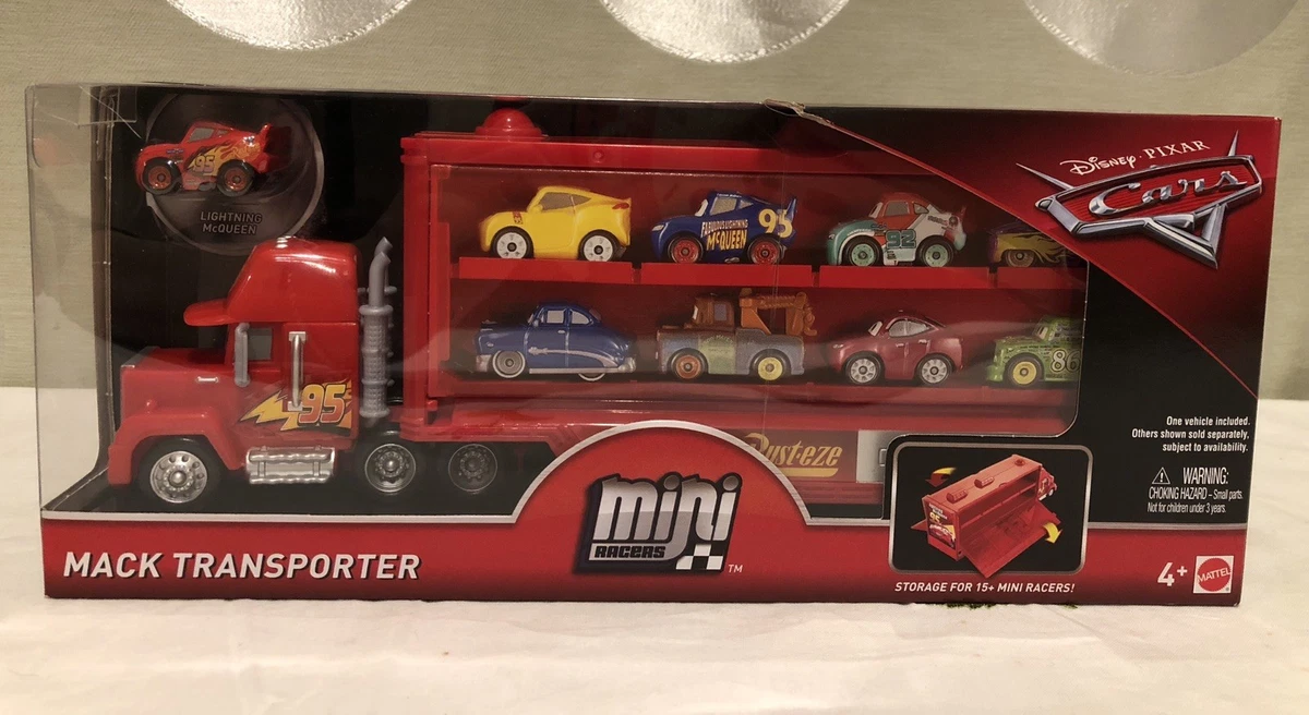 Disney cars hotsell mini mack transporter