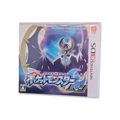 Nintendo Pokemon Moon 3DS Game with Many Characters, Includes Snorlax GX