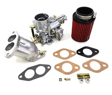 Weber 34 ICT Carburetor Dual Port Carb Kit for 1968-1980 1.6L VW Beetle