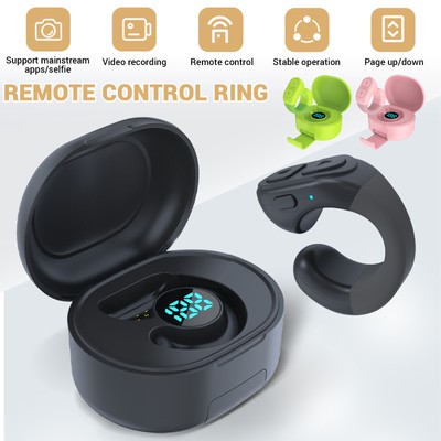 Bluetooth Fernbedienung Ring Kamera Auslöser Clicker Seitenwender für  Android