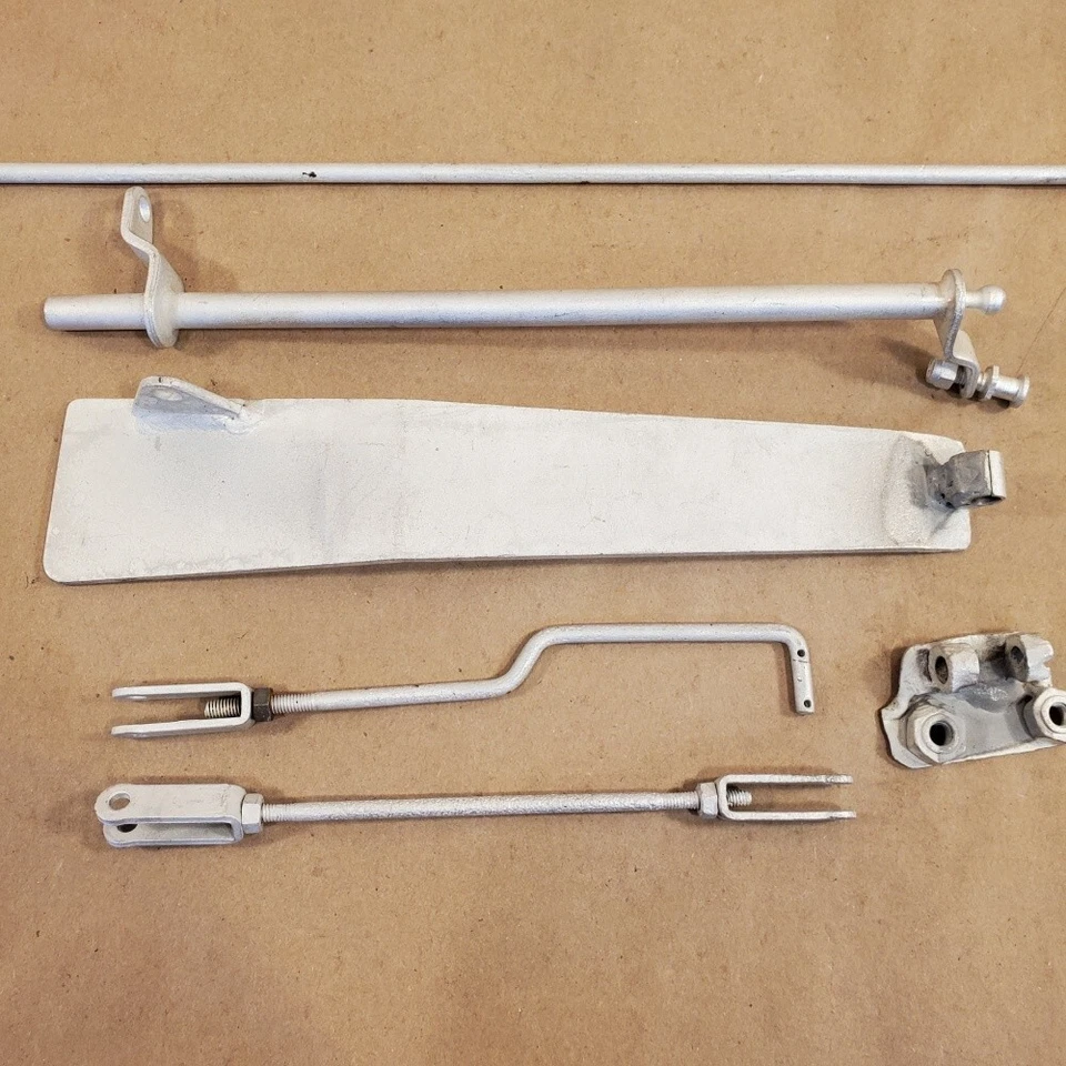 Jaguar XKE E-Type Triple SU CARBURETOR LINKAGE bundle OEM - Image 4 of 4