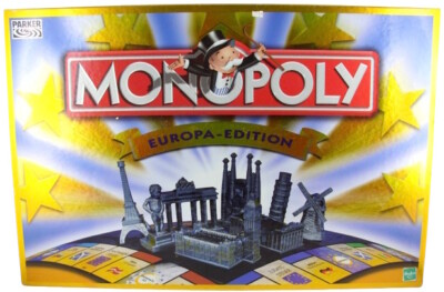 Monopoly Europa Edition  Ersatzteile Einzelteile auswählen Ersatz Zubehör Hasbro