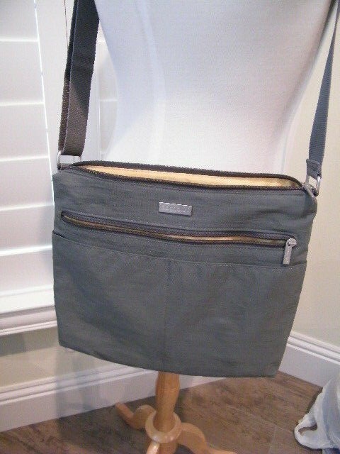 BAGGALLINI LARGE CROSSBODY, SHOULDER DARK STEEL GREY 11